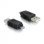 Adapters USB micro-A (vyriškas) į USB 2.0 A (vyriškas) DeLOCK USB-421