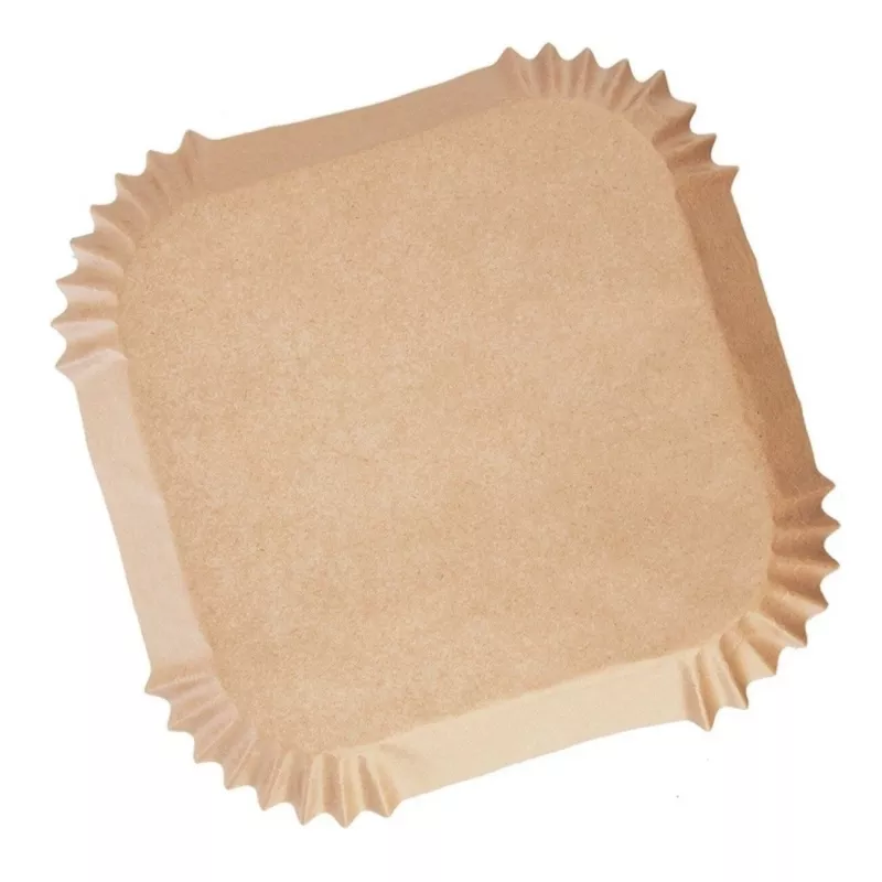 Popieriniai įdėklai oro gruzdintuvei 20×20 cm, pakuotė 50 vnt. — Extralink HOME