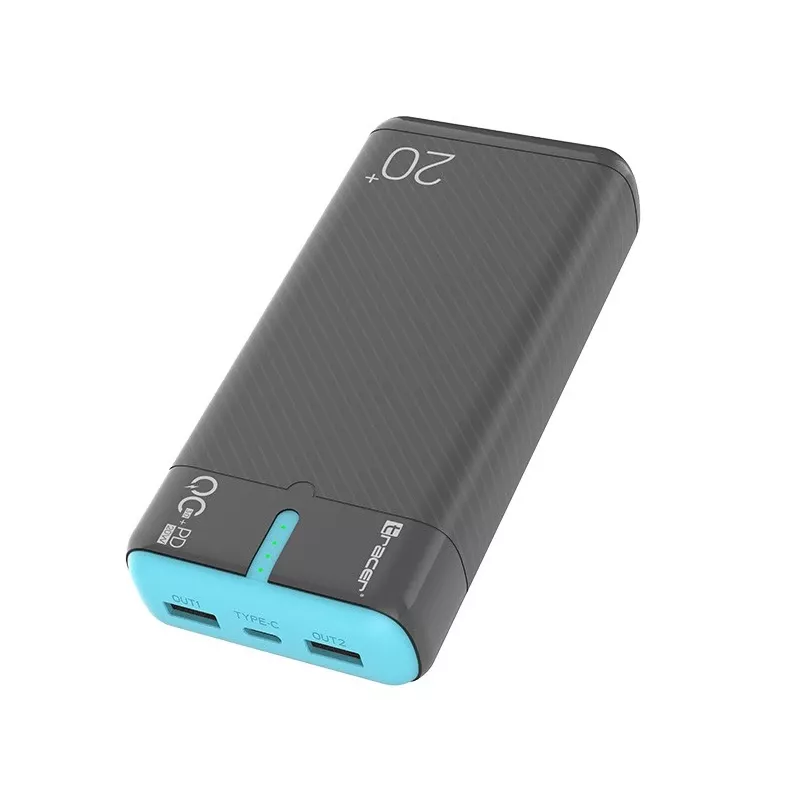 Tracer EnerGen 20000 mAh Juoda, Mėlyna