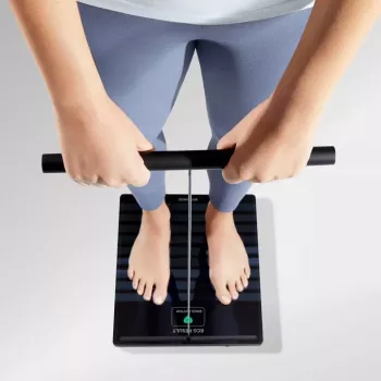 Svarstyklės elektroninės asmeninės Withings BODY SCAN Square Black