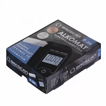 Alkoholio testeris HI-TECH MEDICAL BACSCAN F-30 juodas 0–4% 1%