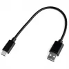 UNITEK USB kabelis USB-A – USB-C 25 cm, Y-C480BK