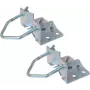 Mastfoot Clamp S/CONN ShiverPeaks 89857-SET plieninis cinkuotas stiebams iki 60 mm