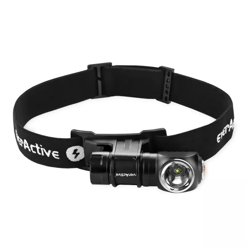Žibintuvėlis LED 3 darbo režimai 10 W 500 liumenų aliumininis korpusas įkraunamas vandeniui atsparus FL-55R Dripple - Everactive