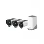 „Eufy Cam S3 Pro“ 3 kamerų rinkinys juoda+balta 1