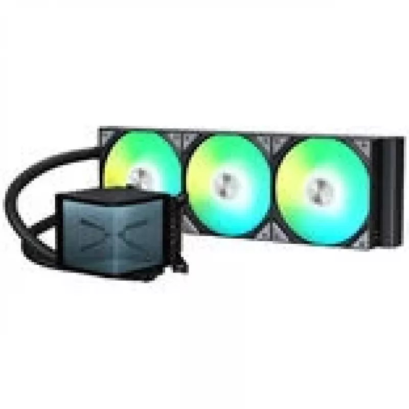 Lian Li O11 Vision Compact + TRYX PANORAMA ARGB pilnas skysčio aušinimo komplektas - juodas, 360 mm