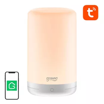 Gosund LB3 RGB Wi‑Fi išmanioji naktinė lemputė – Tuya, reguliuojamas ryškumas ir spalvų keitimas