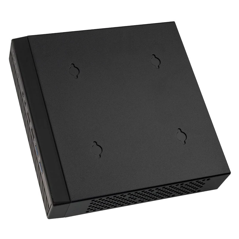 Akasa Cypher MX3 Mini Tower korpusas - SGCC plienas - Juoda - Thin Mini-ITX - su maitinimo bloku - A-ITX38U3-M1B