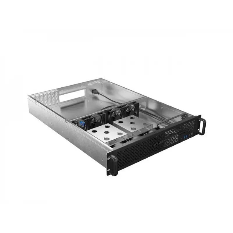 Rack važtuvas Lanberg SC01-6502-12B 2U juodas 7 ventiliatoriai