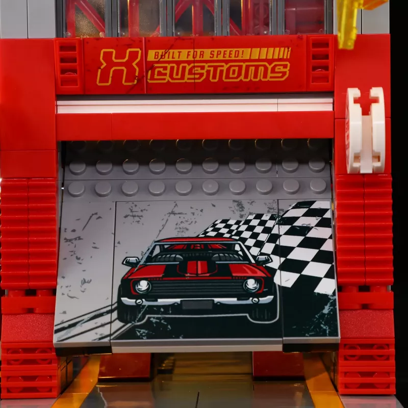 Statybinis žaislas Street MOD Garage