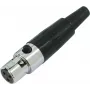 Mini XLR adapteris Omnitronic 30200125 – Mini XLR į XLR adapteris, jungtis