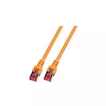 EFB-Elektronik RJ45 jungiamasis kabelis Cat.6 S/FTP LSZH oranžinis 1,5 m