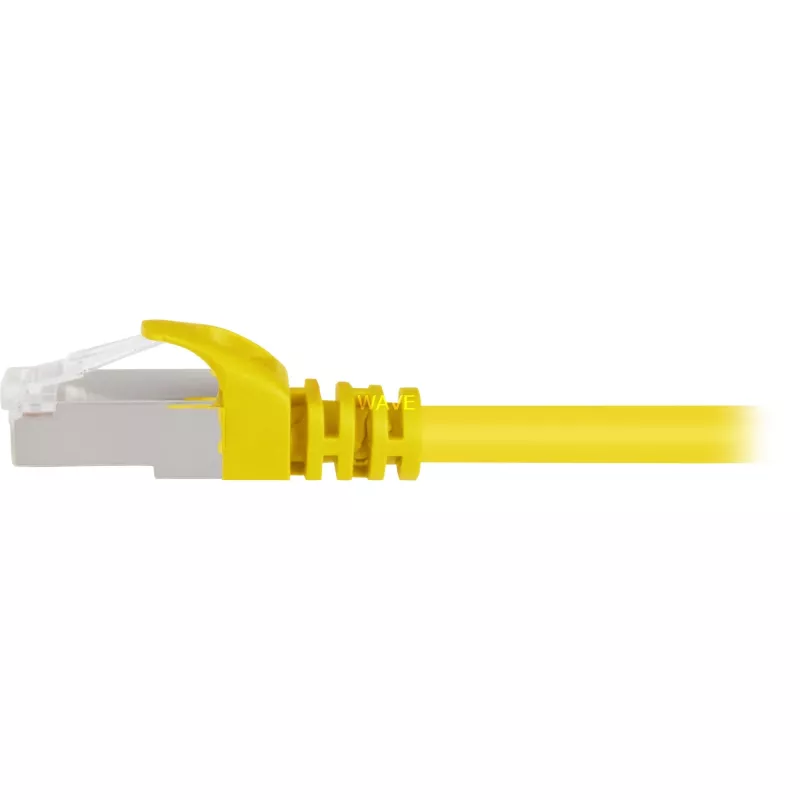 Tinklo kabelis Sharkoon RJ-45 Cat6 3 m Geltonas