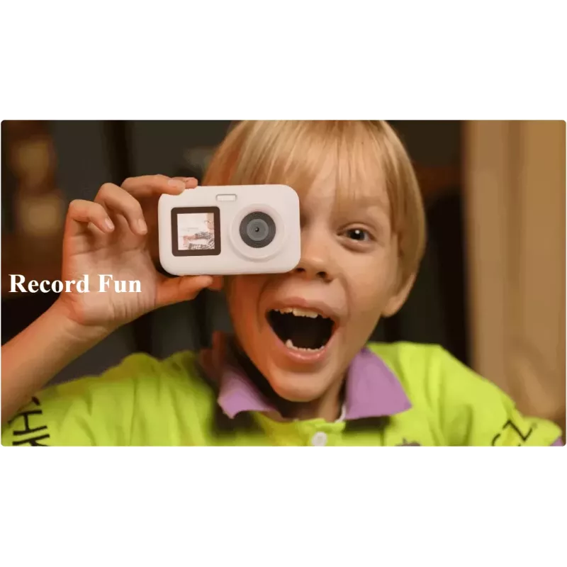 Veiksmo kamera SJCam Funcam+ White — 1080p Full HD, vandeniui atsparus korpusas
