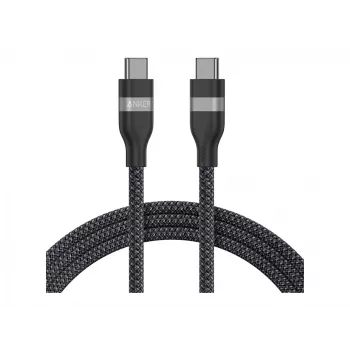 USB-C į USB-C laidas Anker A82E2 — USB 2.0, 0,9 m, juodas