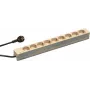 Schroff 60110-202 maitinimo paskirstymo blokas (PDU) 9 AC išėjimai 1U pilka (60110202)