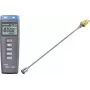 VOLTCRAFT K102 + TP 205 temperatūros matavimo prietaisas -200 iki +1370 °C, termopora K tipas