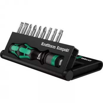 Wera Kraftform Kompakt 10 - Bit-Sortiment - 10 teilig