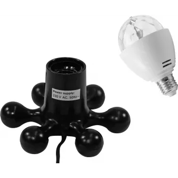LED rinkinys EUROLITE BC-1 RGB Black Hexopus Socket – RGB LED apšvietimo rinkinys efektams