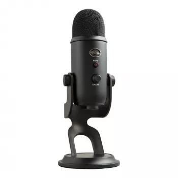 Blue Yeti USB mikrofonas Blackout