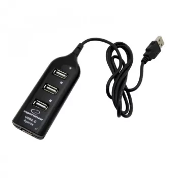 Esperanza EA116 USB mazgas 480 Mbit/s Juodas