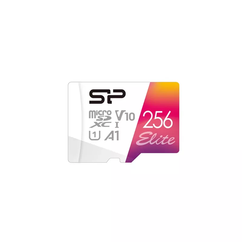 Flash atmintis Silicon Power 256GB MicroSDXC UHS-I Elite