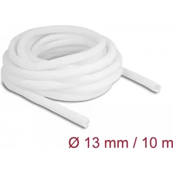 Pintas apsauginis vamzdelis DeLOCK 20813 10 m x 13 mm baltas