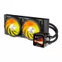 CPU vandens aušintuvas Darkflash DE240 (juodas) – 240 mm radiatorius, AIO skystinis aušintuvas