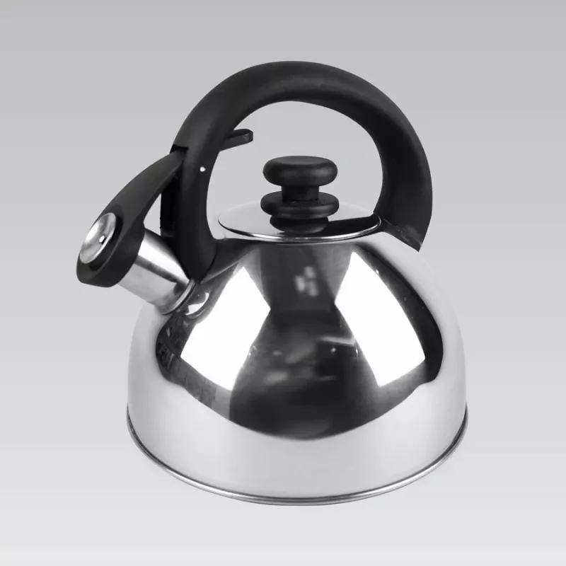 Virdulys Maestro MR1302 nerūdijantis plienas 2,5 L, indukcinis, švilpukas, juoda rankena