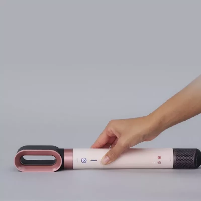 Dyson Airwrap Coanda2x Straight + Wavy Multistyler, kremiškai rožinis auksas, 1700 W, belaidis ryšys Bluetooth (pažeista pakuotė)