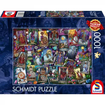 Dėlionė, Schmidt Spiele Mysterious Tarot Cards – 1000 detalių