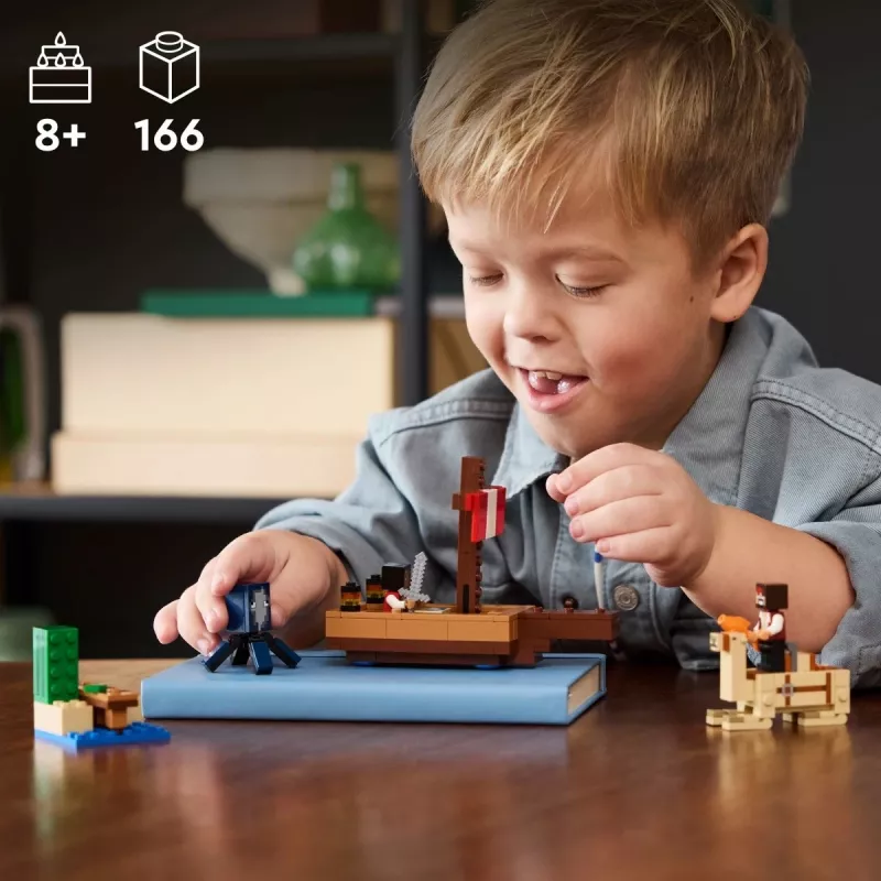 LEGO MINECRAFT 21259 „Piratų laivo kelionė“