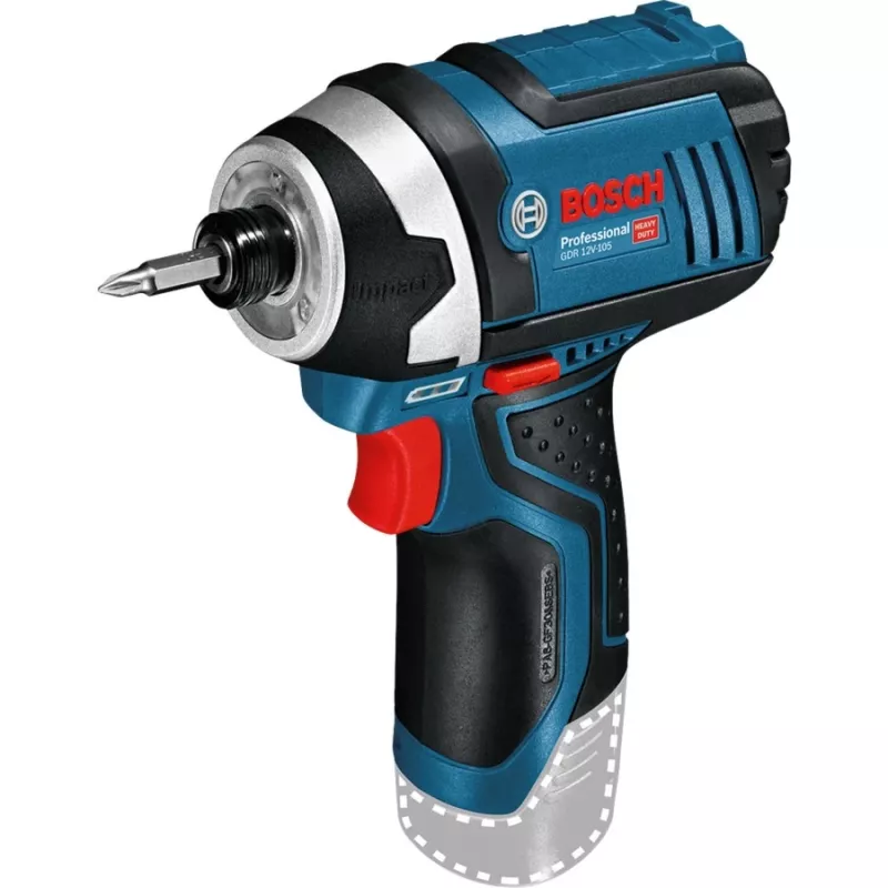 Bosch GDR 12V-105 Professional akumuliatorinis smūginis suktuvas 2600 RPM