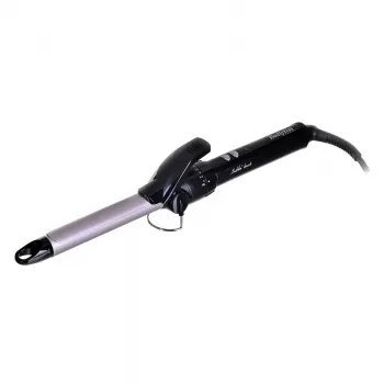 Garbanojimo žnyplės BABYLISS Pro 180 19mm – 19 mm cilindras, 150–180°C, 10 kaitinimo lygių, sukamas laidas, rožinė/juoda