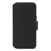 Odinė dėklė iPhone 16, juoda