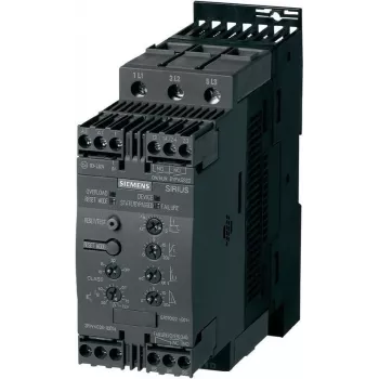 Siemens minkštasis paleidiklis 3RW4036-1BB14, 22 kW (400 V), 45 A