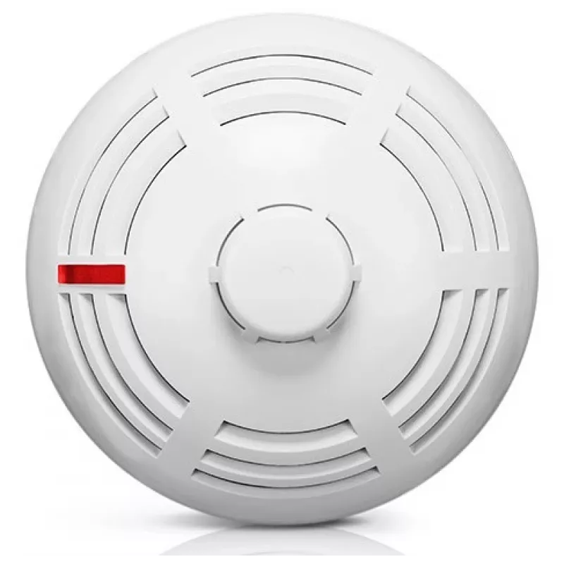 Dūmų detektorius SATEL ASD-200 belaidis paviršinis montavimas, 3V baterija, Ø108 mm, aukštis 61 mm