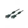 Goobay VGA laidas HD-15 (M) - HD-15 (M) 15,0 m su varžteliais juodas (68139)
