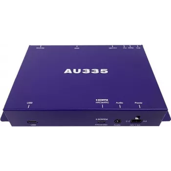 Skaitmeninis medijos grotuvas BrightSign AU335 Blue, 100 Mbit/s Ethernet, Dolby Atmos