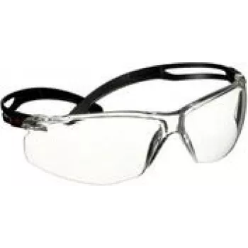 Apsauginiai akiniai 3M SF501ASP-BLK, polikarbonatas (PC), juodi