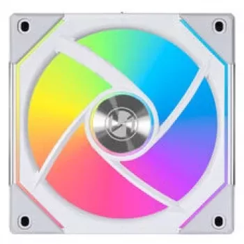 LIAN LI UNI FAN SL-INF 120 ARGB Reverse Blade 4 komplektas - Baltas