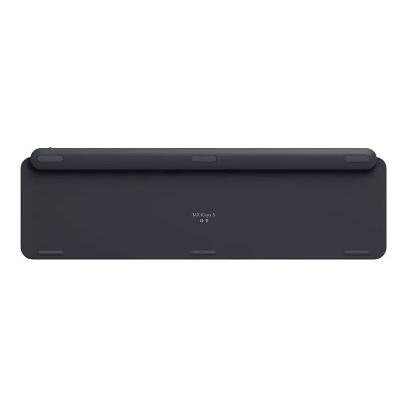 Logitech MX Keys S klaviatūra RF belaidė + Bluetooth QWERTZ Šveicariška grafito (920-011571)