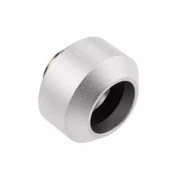 OPTIMUS Hardtube fitting 14 mm metalinis vandens aušinimo jungtis, sidabrinė