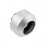OPTIMUS Hardtube fitting 14 mm metalinis vandens aušinimo jungtis, sidabrinė