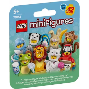 LEGO Blocks Minifigures 71051 Gyvūnų serija 28 (DĖŽUTĖ)