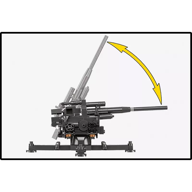 Konstruktorius Cobi Blocks 10,5 cm Flak 39 — 339 dalių