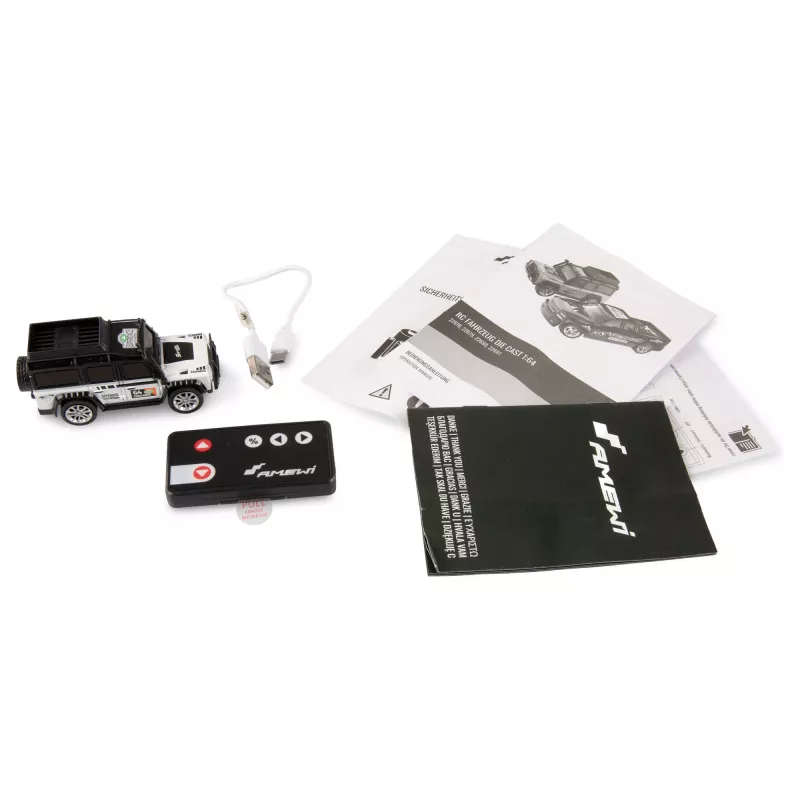 Be kelio radijo valdomas automobilis Amewi 22678, elektrinis, mastelis 1:64, Li‑Ion 150 mAh, nuo 6 metų