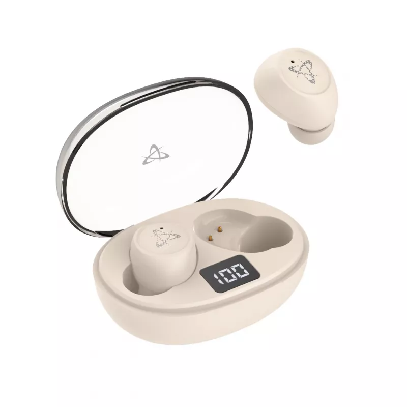 Belaidės ausinės SBOX EB-TWS115 Smėlio spalvos