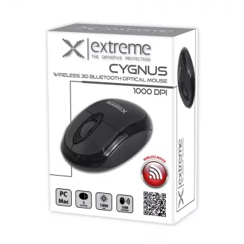 Belaidis Bluetooth optinis 3D pelė Cyngus juoda