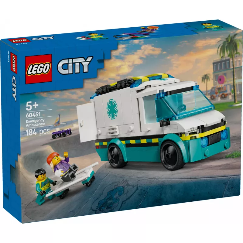 LEGO CITY 60451 Greitoji medicinos pagalba